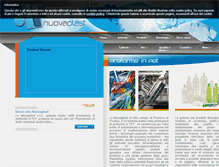 Tablet Screenshot of nuovaplast.com
